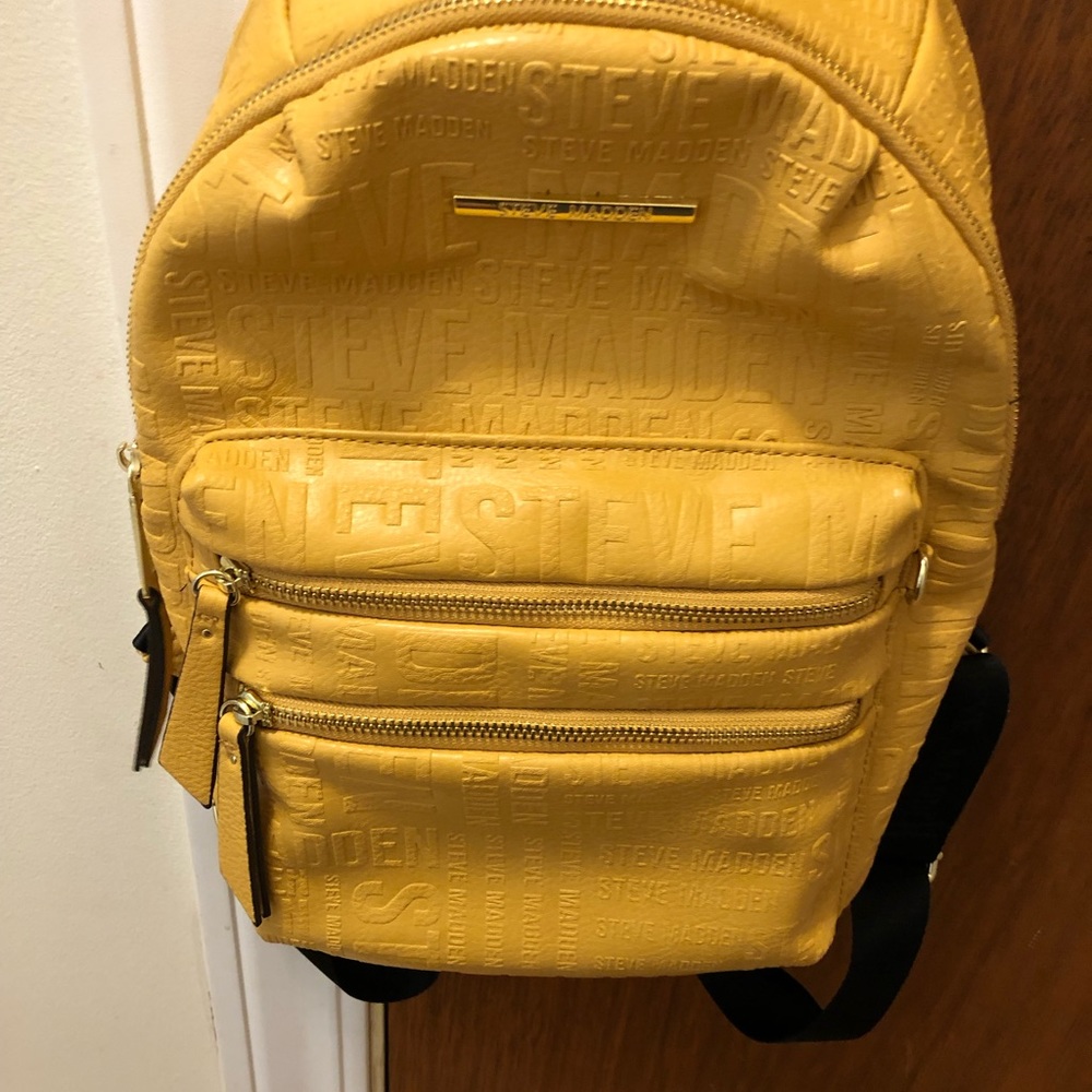 Medium mustard Steve Madden Backpack